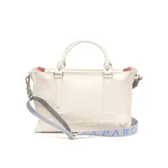 PARCHITA - Bolso Mujer De Hombro Shopping Emilio Beige