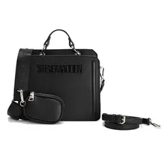 STEVE MADDEN - Bolso para Mujer Bevelyn Negra