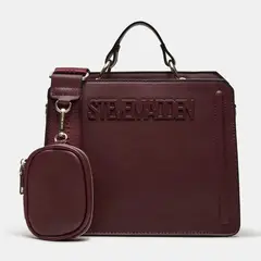 STEVE MADDEN - Bolso para Mujer Bevelyn Vinotinto