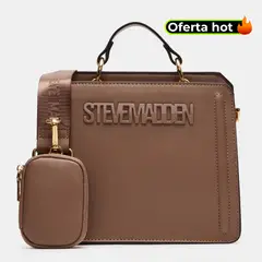 STEVE MADDEN - Bolso para Mujer Bevelyn Café