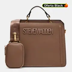 STEVE MADDEN - Bolso para Mujer Bevelyn Café