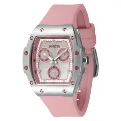 INVICTA - Reloj Mujer Racing . Reloj Silicona Rosado
