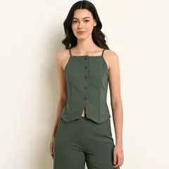 SYBILLA - Top Mujer Sin mangas
