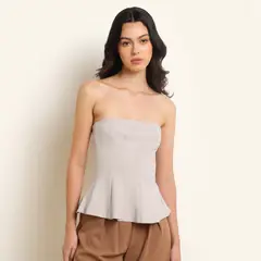 BASEMENT - Top Mujer Sin mangas Slim fit
