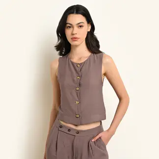 BASEMENT - Chaleco Mujer