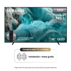 SAMSUNG - Televisor TV 50" QLED 4K QN50Q7FAAKXZL