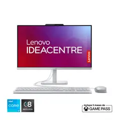 LENOVO - Computador A100 | Intel Core i3 | 8GB de RAM | 512GB SSD de Almacenamiento | Windows 11 | Pantalla 23.8 pulgadas | Incluye Mouse y Teclado | A100 | All In One | Todo en Uno