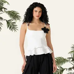 BAHIA MARIA X FALABELLA - Top Mujer Sin mangas