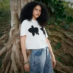 BAHIA MARIA X FALABELLA - Camiseta Mujer Manga corta de Algodón
