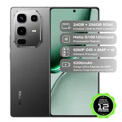 INFINIX - Celular Note 50 Pro 256GB | 12GB RAM | cámara posterior 50MP OIS|cámara frontal 32MP| Pantalla 6,7 pulgadas + Mediatek Helio G100 Ultimate