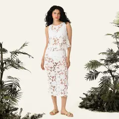 BAHIA MARIA X FALABELLA - Falda Midi Mujer