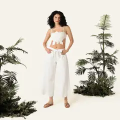 BAHIA MARIA X FALABELLA - Jean Culotte Mujer Tiro alto