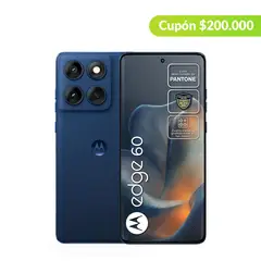 MOTOROLA - Celular edge 60 Azul 5G | 512GB | 12GB RAM