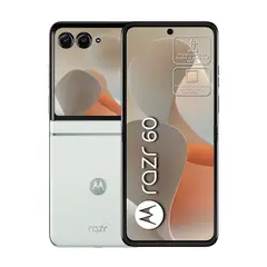 MOTOROLA - Razr 60 512GB Blanco| 12GB RAM | cámara posterior 50MP|cámara frontal 32MP| pantallas 6,9 : 3.63" pulgadas + Mediatek Dimensity 7400X