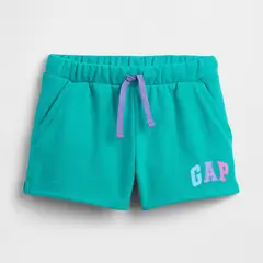 GAP - Short Niña con Logo Cintura elásticada Algodón