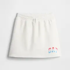 GAP - Falda Niña Logo Cintura elásticada de Algodón