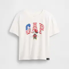 GAP - Camiseta Niña con Logo Minnie Manga corta Algodón