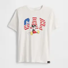 GAP - Camiseta Niño con Logo Mickey Manga corta Algodón