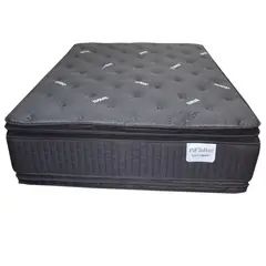 COLCHONES PARAISO - Colchón King Firmeza Firme Resortes SERIE M 180 cm x 190 cm PARAISO