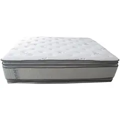 COLCHONES PARAISO - Colchón King Firmeza Suave Resortes SERIE M 180 cm x 190 cm PARAISO