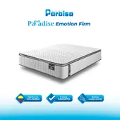 COLCHONES PARAISO - Colchón King Firme Ortopédico Resortado Ortholife 200 x 200 cm Paraiso