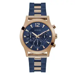 GUESS - Relój Mujer Skylar. Relój Silicona Azul W1294L2
