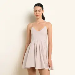 BASEMENT - Vestido Corto para Mujer Algodón