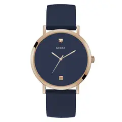 GUESS - Relój Hombre Supernova. Relój Silicona Azul W1264G3