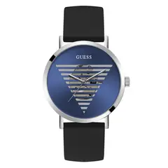 GUESS - Relój Hombre Idol. Relój Silicona Negro GW0503G2