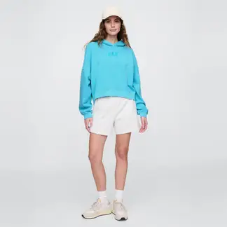 GAP - Hoodie Mujer con Logo de Algodón