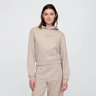GAP - Hoodie Mujer con Logo de Algodón