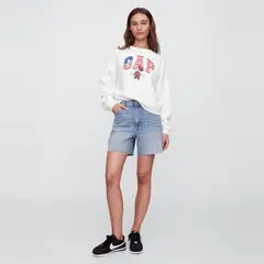 GAP - Buzo Mujer con Estampado de Algodón