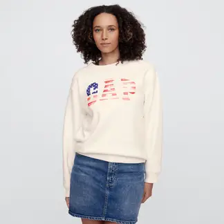 GAP - Buzo Mujer con Estampado de Algodón