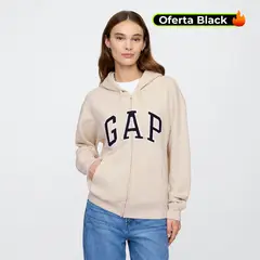 GAP - Saco Mujer con Estampado de Algodón