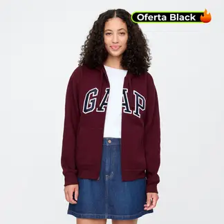 GAP - Saco Mujer con Estampado de Algodón