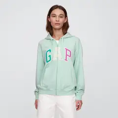 GAP - Hoodi Mujer con Logo de Algodón