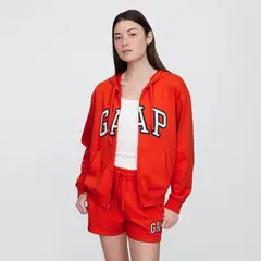 GAP - Hoodi Mujer con Logo de Algodón