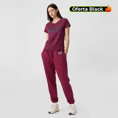 GAP - Camisa Mujer con Estampado Manga corta