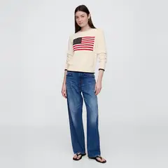 GAP - Buzo Mujer con Estampado de Algodón