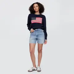 GAP - Buzo Mujer con Estampado de Algodón