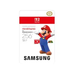 NINTENDO - MicroSD Samsung Express Card 256GB para Switch 2