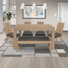 COLCHONES PULLMAN - Juego de comedor ITALIA 6 puestos