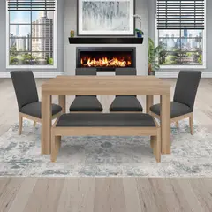 COLCHONES PULLMAN - Juego de comedor ITALIA 6 puestos
