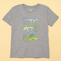 YAMP - Camiseta Niño con Estampado Print Manga corta