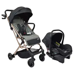 PRIORI - Coche paseador Coche bebé Travel System Noah Negro