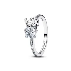 PANDORA - Anillo Gema y Stitch de Disney Plata Esterlina