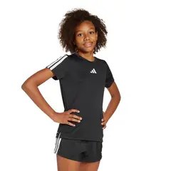 ADIDAS - Camiseta deportiva Niña Logo Manga corta