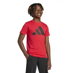 ADIDAS - Camiseta Unisex niño Logo Manga corta Algodón