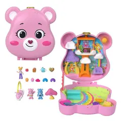 POLLY POCKET - Set de juego compacto ositos cariñosito. Incluye accesorios tematicos.