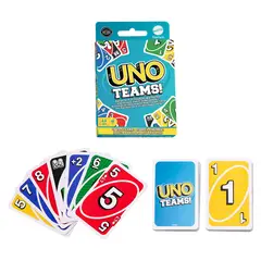 UNO - Teams Juego Equipos Estrategia Cooperativa 7 años+